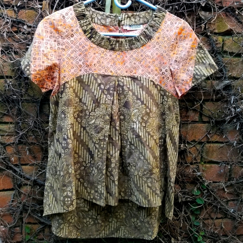 Batik Keris Cotton blouses S
